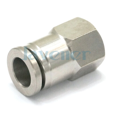 Fit Tube O.D 8mm-1/8'' BSP Female 304 Stainless Pneumatic Pushfit Connector