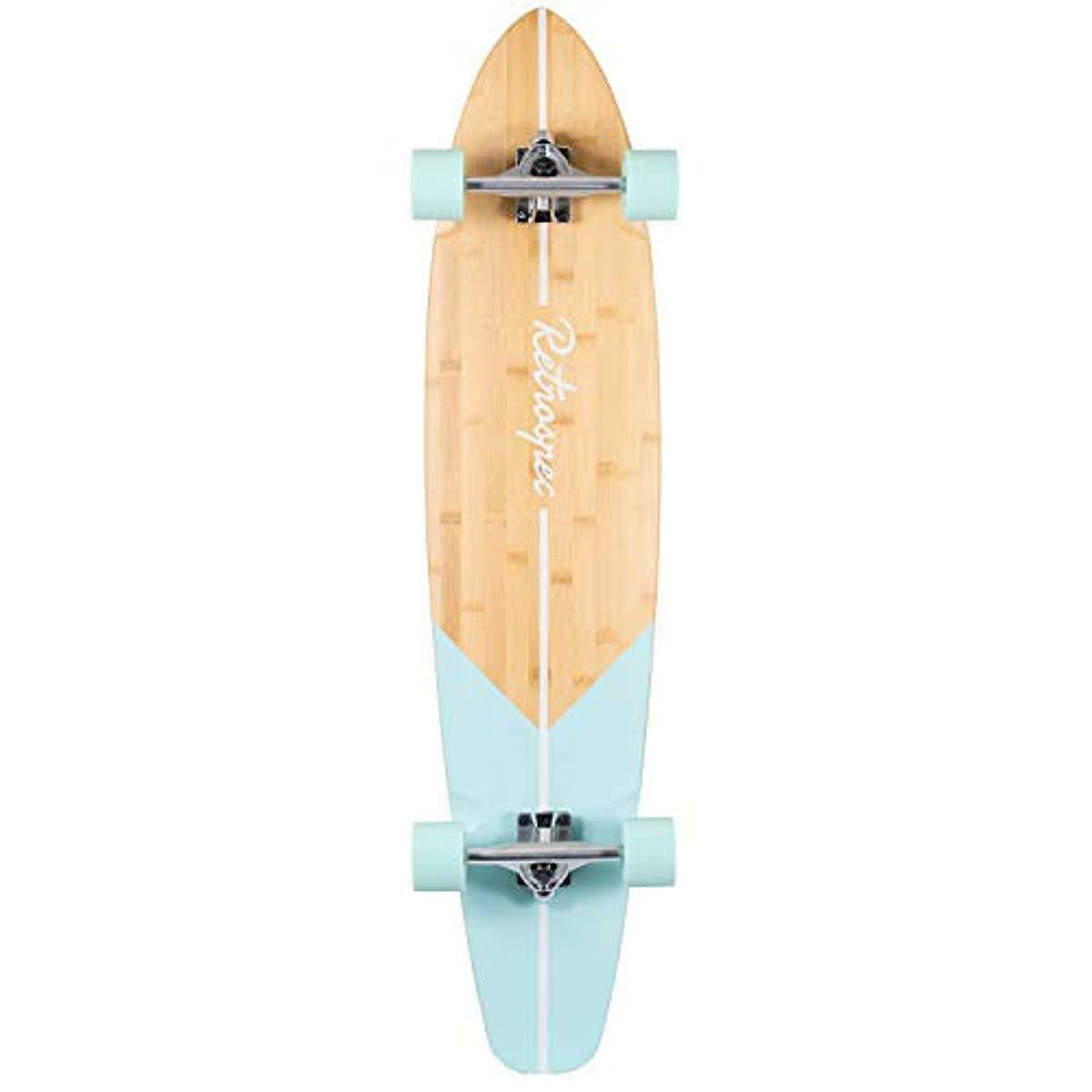 Retrospec Zed Bamboo Longboard Skateboard Complete Cruiser N