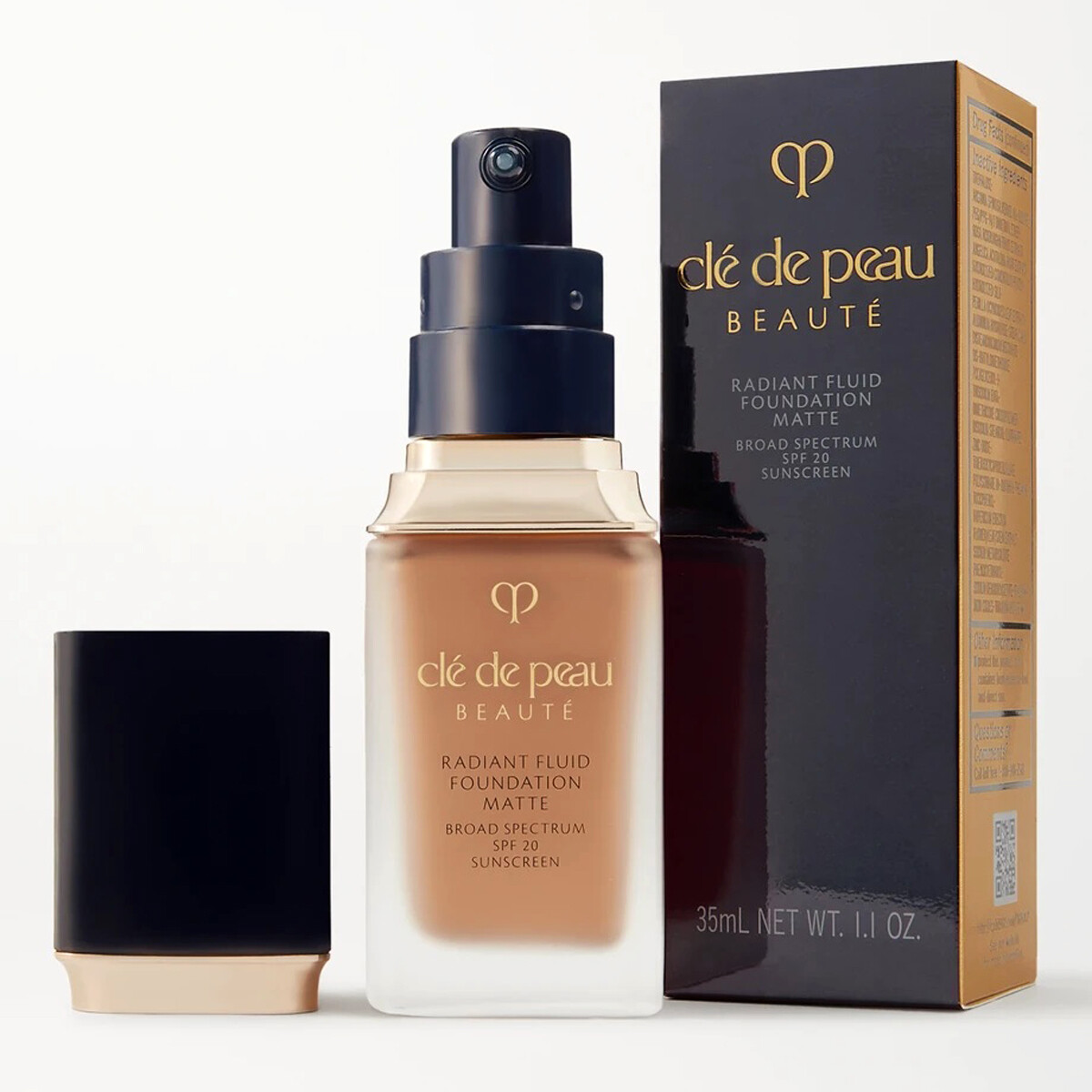 clé de peau Radiant Fluid Foundation マット Radiant Fluid Foundation Natural SPF 25 | Cle de Peau Beauté