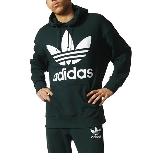 

[BQ1871] Мужская модная толстовка с капюшоном Adidas Originals ADC - зеленый, Многоцветный
