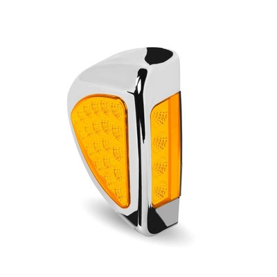 Peterbilt LED Side Headlight Turn Signal Amber Lens/Amber LEDs 