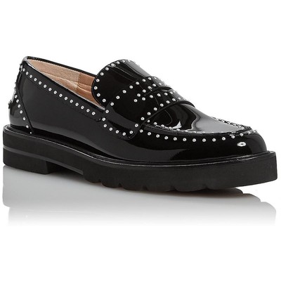 

Stuart Weitzman Женские лоферы Parker черные 5,5 средний (B,M) BHFO 6011, Black patent, Parker