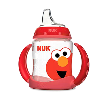 Baby Bottle NUK Sesame Street Learner Cup 5oz Easy Grip Handles Spill Proof