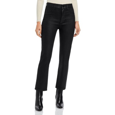 

DL1961 Женские черные джинсовые джинсы Patti прямого кроя с высокой посадкой  BHFO 4949, Черный