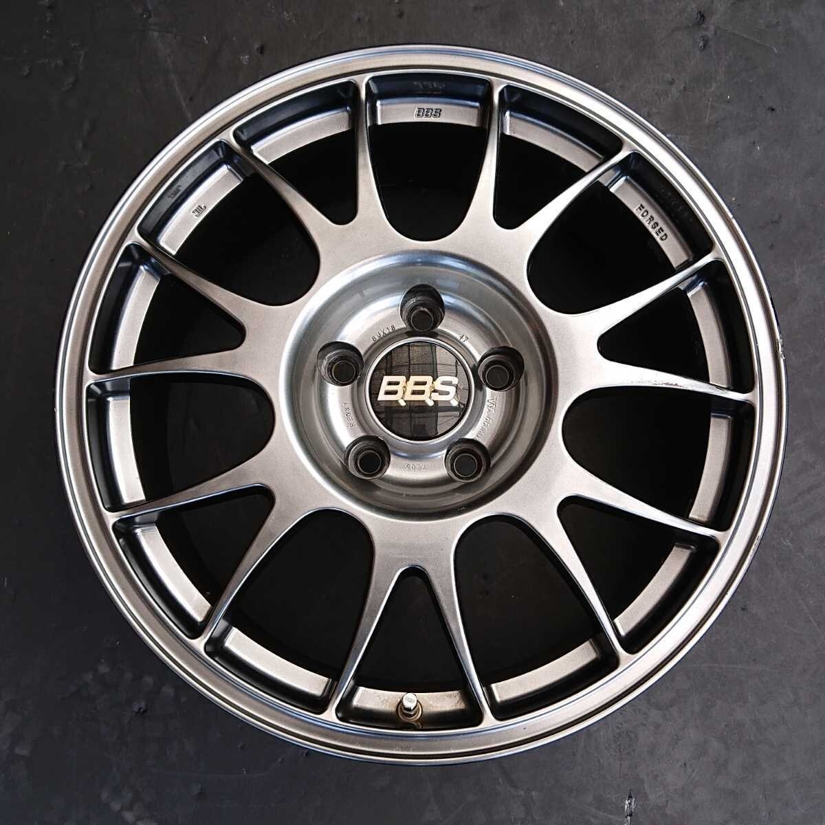 bmw BBS RX204 225/45 R17 ナイキ⓵ BBS RX204 17×8J(+38)120-5H シルバー BRIDGESTONE