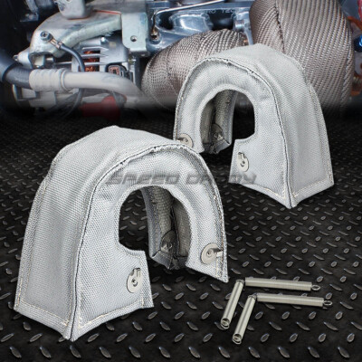 ТЕПЛОЗАЩИТНЫЙ ЭКРАН ТУРБИНЫ С ДВОЙНЫМ ТУРБОНАДДУВОМ T3 T25 / T28 GT35 CT26 / ОБЕРТОЧНОЕ ОДЕЯЛО СЕРЕБРИСТОГО ЦВЕТА