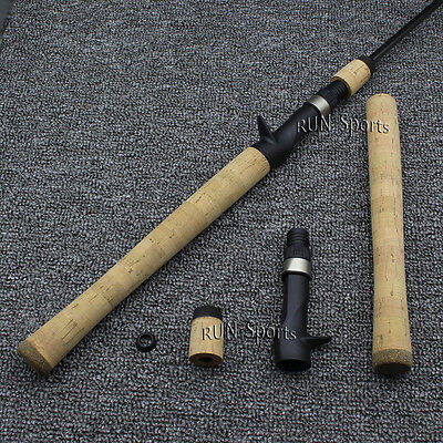 Composite Cork Casting Fishing Rod Handle for Rod Building Grip with Reel Seat