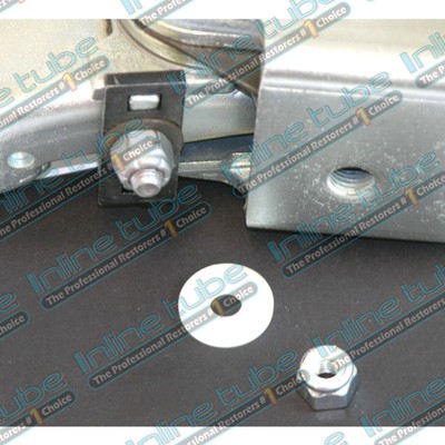 1968-1979 GM Hurst Shifter Handle Bolt Plate Lock Nut and Washer 2pc