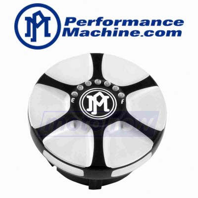 Performance Machine 0210-2025ARY-BM Array Gas Cap With LED Fuel Light for az