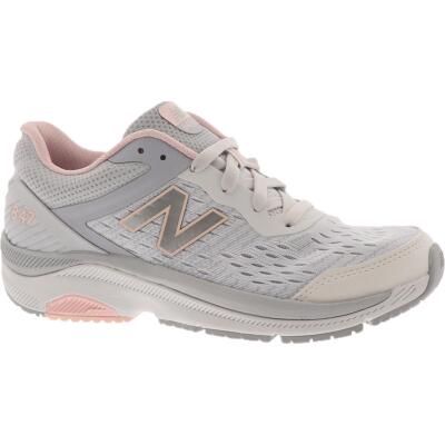 

New Balance Womens 847 Серые кроссовки для ходьбы 8.5 Medium (B,M) BHFO 8083, Arctic/silver/peach