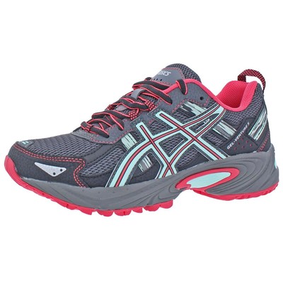 

Женские кроссовки Asics Gel-Venture 5 Grey Mesh 8.5 Medium (B,M) BHFO 4161, Carbon/diva pink/bay, Gel-Venture 5