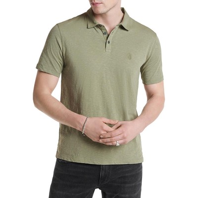 Мужская хлопковая термофутболка с коротким рукавом John Varvatos BHFO 1072