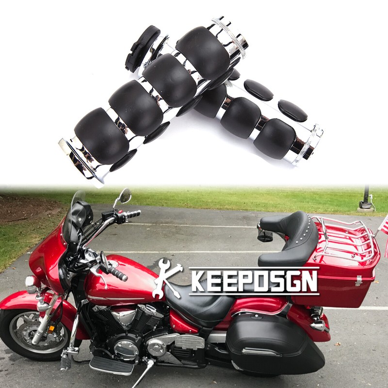 1" Handle Bar Hand Grips For Harley Touring Electra Glide Ultra Classic FLHTC US