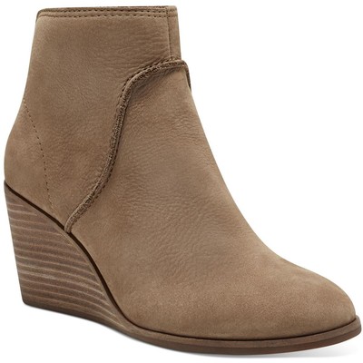 Женские ботильоны из нубука Lucky Brand Zanta Tan 9.5 Medium (B,M) BHFO 1267