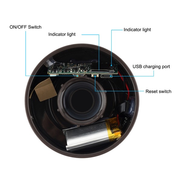 1080P WiFi Hidden Sport Water Bottle Camera Security Video Recorder Cup HD Cam~ - Image 25