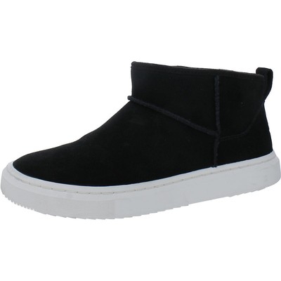 Женские угги Alameda Black Mini Winter & Snow Boots Shoes 9 среднего размера (B,M) BHFO 3239