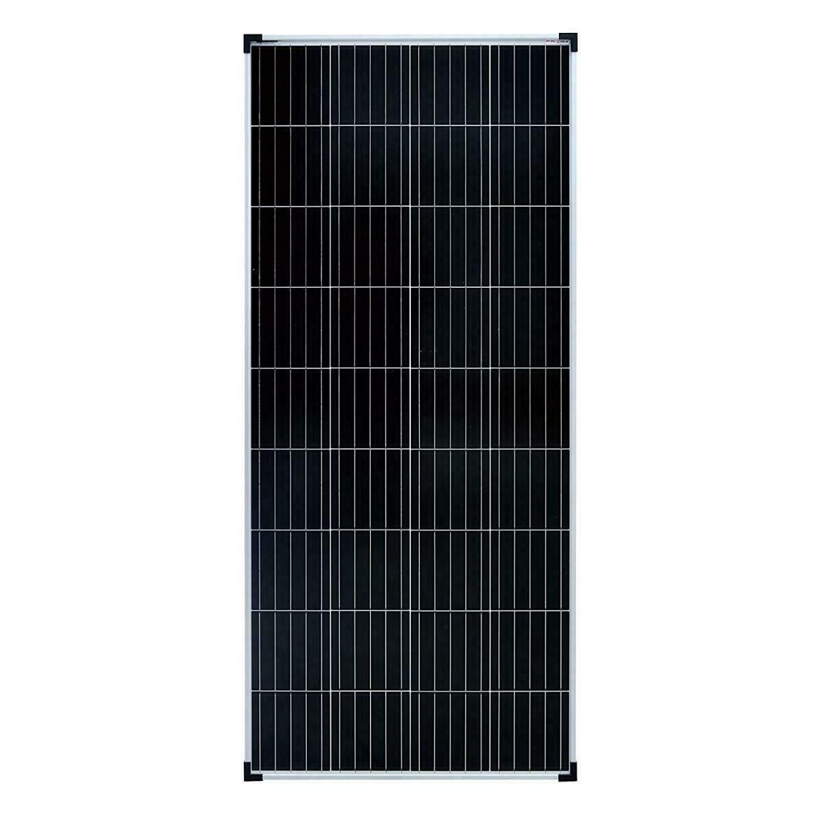 Pannello Solare Monocristallino Modulo 200W 12V Resistente Intemperie cir