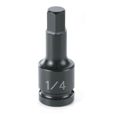 Grey Pneumatic 9907M SOC 7MM 1/4D IMP HEX MALE BLK