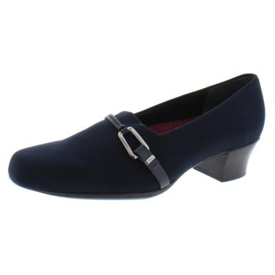

Женские туфли-лодочки Munro Cindi без шнуровки на блочном каблуке BHFO 7785, Navy stretch, Cindi