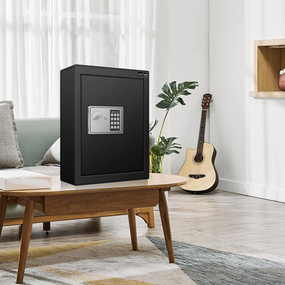 80 Keys Cabinet with Sensor Light Electronic Key Safe Pin Code Keyless Storage B