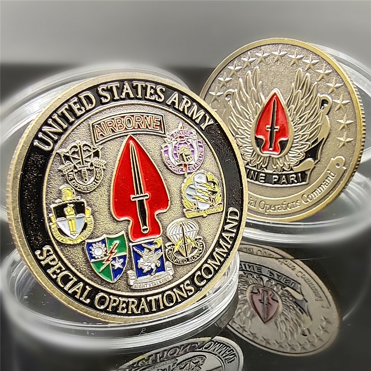 チャレンジコイン TRADOC 米陸軍訓練教義コマンド チャレンジ