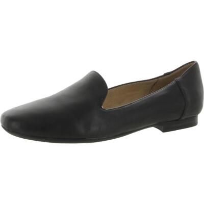 Женские черные кожаные мокасины Naturalizer 6.5 Medium (B,M) BHFO 3541