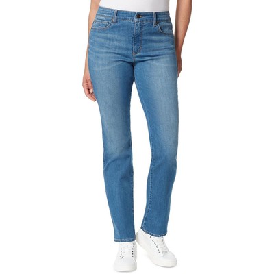 Джинсы Gloria Vanderbilt Womens Amanda Blue Denim Pockets Ankle Slim Jeans 4 BHFO 0317