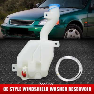 ДЛЯ 97-01 ACURA INTEGRA OE STYLE БАЧОК ДЛЯ ЖИДКОСТИ ОМЫВАТЕЛЯ ЛОБОВОГО СТЕКЛА В СТИЛЕ OE + КРЫШКА + НАСОС