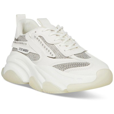 

Женские повседневные и модные кроссовки Steve Madden Possesion 7.5 Medium (B,M) 2362, White, Possesion