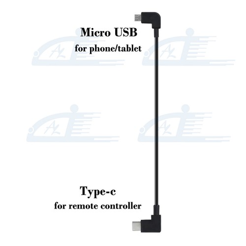 OTG Data Cable for DJI Mavic Air 2S Drone Remote Controller RC Type-C USB-C Cord
