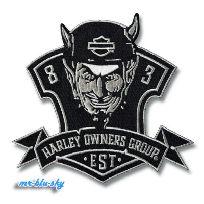 Rebel Logo Patch ~ Harley Davidson Owners Group H.O.G.