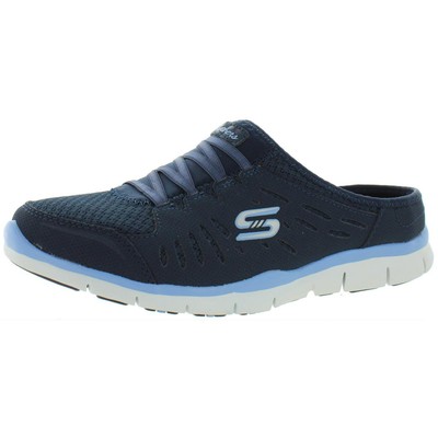 

Женские туфли без ограничений Skechers темно-синего цвета без ограничений 8, средние (B,M) BHFO 7811, Navy/light blue