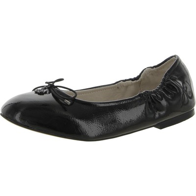 

Черные балетки Sam Edelman для девочек Felicia 3 Medium (B,M) Little Kid BHFO 9510, Black patent