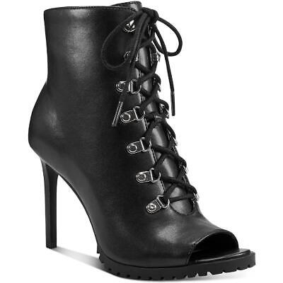 INC Womens Florita Zipper Stiletto Lace-Up Heels Shoes BHFO 7335