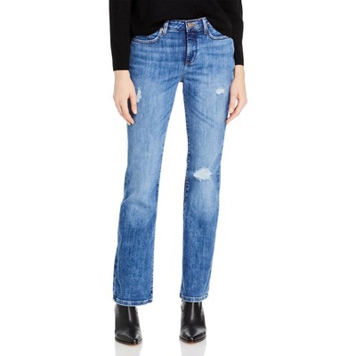 

NYDJ Womens Barbara Синие джинсы Bootcut с эффектом потертости до щиколотки  BHFO 6449, Fortune, Barbara
