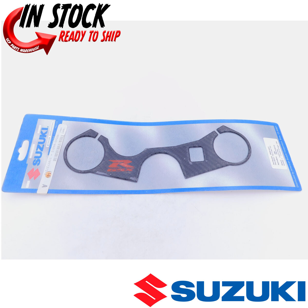 SUZUKI NEW GSX-R 600-750 CARBON TOP CROWN TRIM 2006-2025