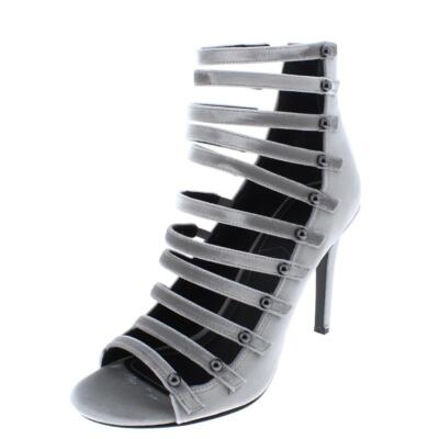 

Женские серебряные классические сандалии Kendall + Kylie Giaa 2 7,5 средний (B,M) BHFO 5049, Silver fabric