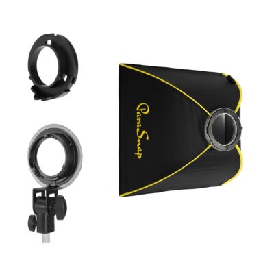 Glow ParaSnap 24x24 Square Softbox with Adapter for Nanlite Forza 60W