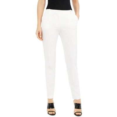 Узкие офисные брюки Alfani Womens для контроля живота цвета слоновой кости 16 BHFO 1792