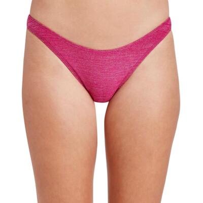 BCBGeneration Womens Metallic Bikini Beachwear Swim Bottom Separates BHFO 0024