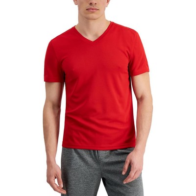 

Мужская футболка Ideology Performance Active, рубашки и топы Athletic Big - Tall BHFO 3290, Licorice red, Performance Tee