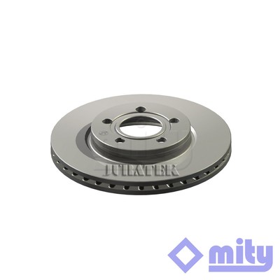 Fits Audi A4 1995-2009 VW Passat 1998-2005 1x Brake Disc Front Mity 8E0098301A
