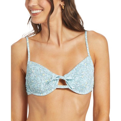 Женская пляжная одежда-бикини Roxy Womens Blue Paisley на косточках для плавания XS BHFO 0405