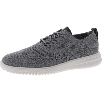 Мужские оксфорды Cole Haan из серого трикотажа с мягкой стелькой, кроссовки 9 Medium (D) BHFO 1401