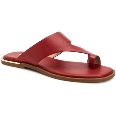 Женские кожаные сандалии Alfani Freddee с квадратным носком и ремешками BHFO 7052