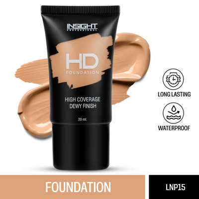 Insight Cosmetics HD Foundation - LNP 15 (20ml)