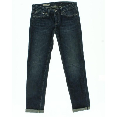 Джинсы-сигареты Adriano Goldschmied Womens The Stilt Roll-Up Denim 27 BHFO 0158