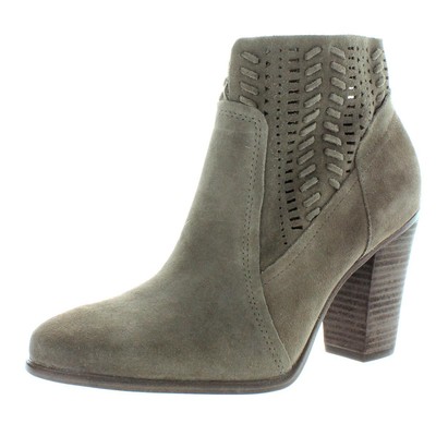 Vince Camuto Womens Fenyia Taupe Ankle Boots Shoes 9 Medium (B,M) BHFO 1572