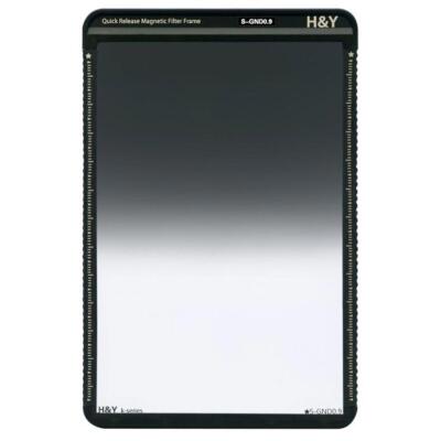 Фильтр HY 100x150 мм Soft GND 0.9 (3-ступенчатый), Быстросъемная магнитная рамка фильтра