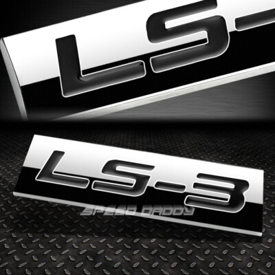 МЕТАЛЛИЧЕСКАЯ РЕШЕТКА БАГАЖНИКА, ЭМБЛЕМА, НАКЛЕЙКА С ЛОГОТИПОМ, ЗНАЧОК С ОТДЕЛКОЙ, ПОЛИРОВАННАЯ ЧЕРНАЯ НАДПИСЬ LS3